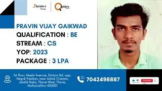 🚀 From Student to IT Professional! | Success Story | QSpiders Thane