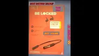 boAt rockerz 335 best wireless bluetooth neckband with long lasting battery under Rs 1499 unboxing