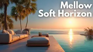 Luxury Tropical Villa: Chill Ocean Lounge Music at Golden Hour