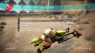 Raid music sparrow race (Destiny gameplay)