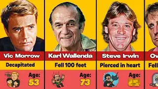 😢 30 Performers And Actors Who Died Live On Stage