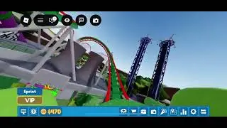 Universal Studios Roblox Gamma Meltdown Coaster Christmas 2025 🎄🎢