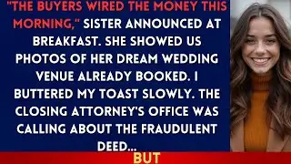 Sister Sold My Beachfront Property For $2.8M—Until The Title Company Called The Real Owner...