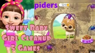 Sweet baby girl cleanup 5 Games for kids #part8 @emilyhchannel3303