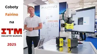 Sebastian Moskwa z Eltron Engineering o cobotach Fairino na ITM Industry Europe
