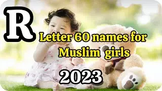R LETTER STYLISH MUSLIM BABY GIRL NAMES WITH MEANINGS@naushi creation