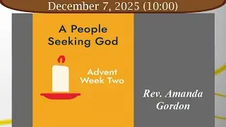 (12/7/25 10:00) Ames First United Methodist Church Live Stream