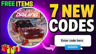 ⚠️SECRET CODES⚠️REALISTIC CAR DRIVING CODES IN DECEMBER 2025 - ROBLOX REALISTIC CAR DRIVING CODES