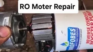 How to fix a faulty RO motor | RO motor repair