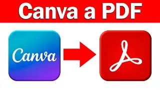 C&oacute;mo Convertir tus Dise&ntilde;o de CANVA en Archivos PDF (Actualizado)