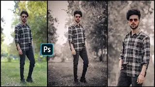 Dark Moody Tone Photo Editing in adobe photoshop | Dark Preset |