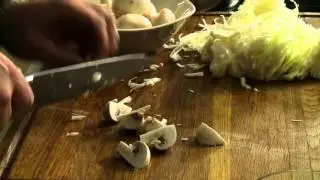 Rizseshús káposztával, gombával - Buday Péter