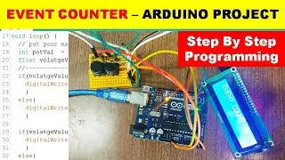 {724} Event Counter / Pulse Counter Using Arduino Uno