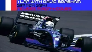 F1 French GP 1994 Qualifying David Brabham Simtek