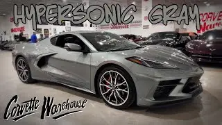 Hypersonic Gray C8 Corvette - Available at Corvette Warehouse