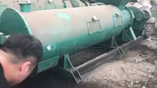 Energy-saving Rotary Drum Churning Granulator
