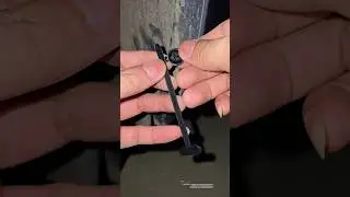 Lost a Car Clip? This Zip Tie Trick Works Better! 🚗💡 #LifeHack #SmartFix #tips #toolhack #tricks