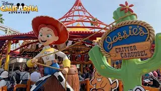 Jessie’s Critter Carousel - Disney California Adventure 2019
