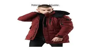 Special Discount on WEEN CHARM Men's Warm Parka Jacket Anorak Jacket Winter Coat with Detachable