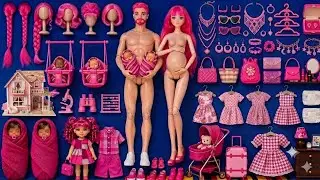 9Minutes Satisfying with Unboxing Barbie Family Playset, Cute Doll Set Toys ASMR | Review Toys 