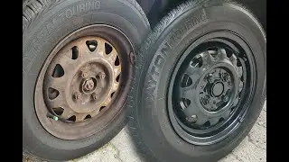 JANT BOYAMA TEKNİĞİ (MAKİNA YOK - MASRAF YOK) (MAZDA 323 MODİFİYE PART-1)