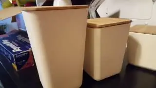 #cleandezign 3 Piece Kitchen Canister Set