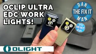Olight Oclip Ultra EDC Work Light for the Tool Bag! Olight 18th Anniversary Sale! Flood / Spot / UV