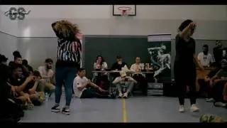 GYM BATTLE VOL.2 | EXHIBITION BATTLE HIP HOP | Surena vs Sherry | 2016
