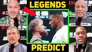 Boxing Legends PREDICT Jake Paul VS Anthony Joshua....
