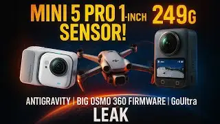 DJI Mini 5 Pro 1-Inch Sensor &ndash; Plus OSMO 360 Update & GoUltra LEAK