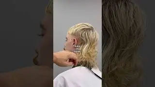 Mullet or skullet? #mullet #haircut