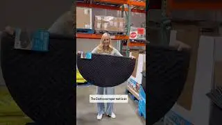 This is our favorite scraper mat is on sale for $10!! #costco #costcofinds #outdoors #rug #mat