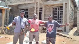TAPPING ON THE BLESSINGS OF THIS TWO GENTLEMEN AT FATHELA TV'S HOMESTEAD 🙏 SEPTIC MANHOLE PROJECT‼️