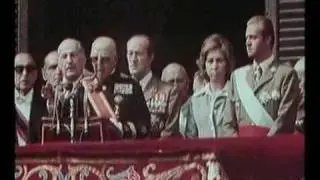 Franco y el Principe Plaza de Oriente - http://anotacionesconhistoria.blogspot.com