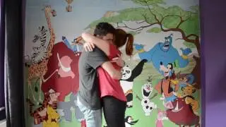 Disney & Dreamworks Wall Mural Timelapse