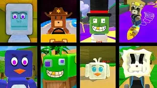 ALL SECRET EASTER EGGS!! UPDATE 12.1 BOSS FIGHT YETI HIVE OUTFITS SUPER BEAR ADVENTURE