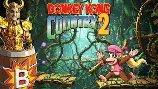 Donkey Kong Country 2: Cosmo do Nilo (Snes-Hack) Gameplay de (Danilo)