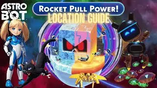 How to Find the Secret level Lost Galaxy Rocket Pull Power | Astro Bot Guide
