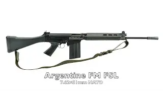 Shooting an FM FSL (the Argentine FN FAL) 🇦🇷