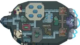 Among us April fool's gameplay (map flipped)