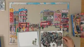 Puzzle Time Lapse, Piccadilly Circus, Gibsons