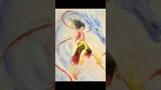 👹 It&rsquo;s a Demon or a Hero? Nezha Awakens! ⚡ | Traditional Chinese Art #artsandcrafts  #Shorts