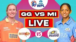 WPL 2023 | Mumbai Indians vs Gujarat Giants Match Live | WPL 2023 1st Match Live Scores |