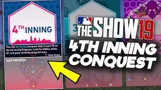 How to Complete the Fourth Inning Conquest! MLB The Show 19 Diamond Dynasty (Tutorial & Tips)