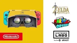 Super Mario Odyssey & The Legend of Zelda: Breath of the Wild &ndash; VR, Nintendo Labo style!