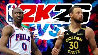 NBA LIVE! Warriors VS Sixers February 4,2025 PS5 NBA2K26