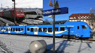 ❗Viel Neues❗👍 Lindau-Reutin: GABY GoAhead Bayern, BR146 m. Dosto, Thurbo🔁Romanshorn, IC118 Bodensee