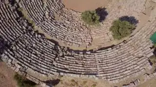 Kaunos the ancient city of Caria (Mavic footage)
