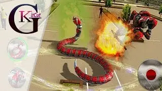 Transform Snake Robot City Battle Killing & Fighting For Boy