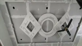 New Gypsum False Ceiling Design in Telugu/Latest False Ceiling Design Work/SR 3D Art Paint 